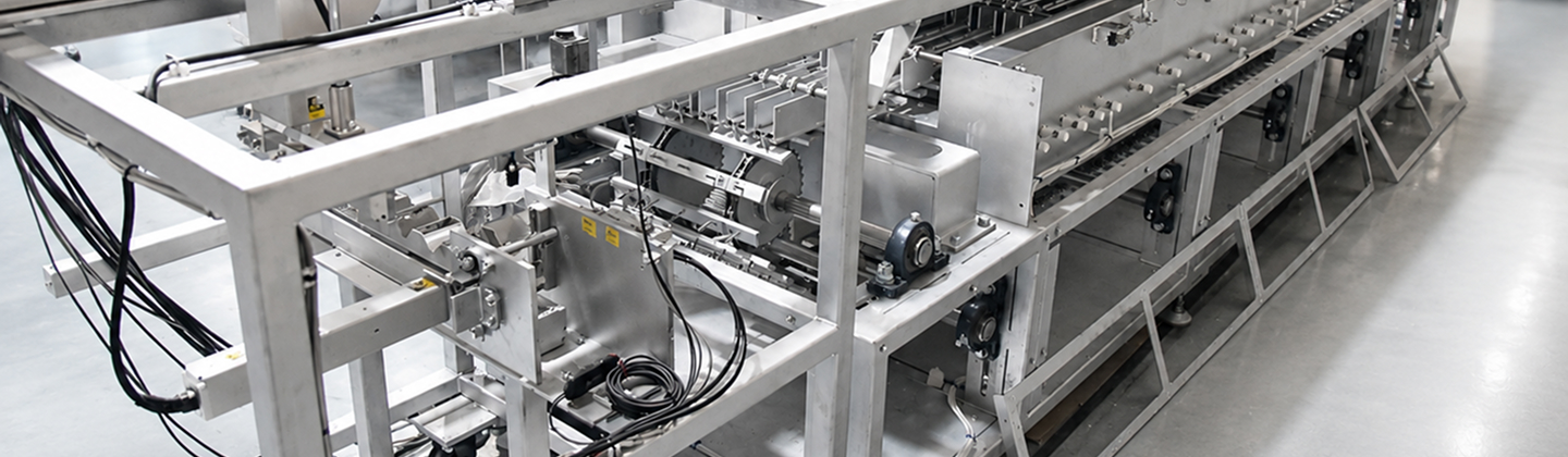 産業用自動機・整列機 製作風景